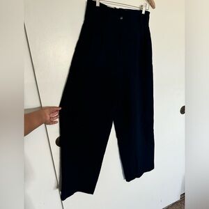 Rare Mignon Wide Leg 100% Pure Wool Pants